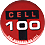 A red button with a captial T written in black lettering. In the top of the T is the word cell written in red lettering. The number 100 is written in white letter in the center of the button and at the bottom also is white letter are the words One Hundred or Less.