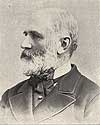 Head and shoulders, left side view of Samuel Oakley Vanderpoel with a beard.