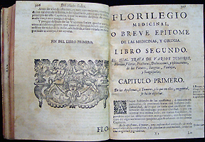 Libro Segundo di Florilegio Medicinal, Juan de Esteynefer, Madrid: Manual Fernandez, 1732. NLM Unique ID 2473024R