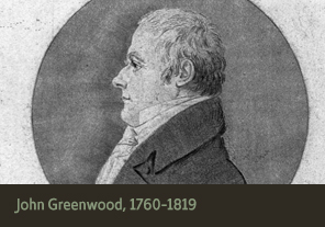 <a href='onlineactivities05.html'>5. John Greenwood, 1760–1819</a><h4>John Greenwood, 1760–1819</h4><h5><em>Courtesy Library of Congress</em></h5><p>George Washington was a patient of Dr. John Greenwood, a former soldier and dentist from New York. Dr. Greenwood repaired and made new custom dentures following George Washington’s specifications. View two letters between them dated 10 February and 10 September 1791.</p>
