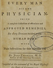 title page of Every man his own physician