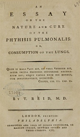 Page from a book by Thomas Reid MD.