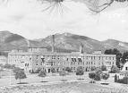 Exterior view of the Rocky Mountain Laboratory in Hamilton, Montana.