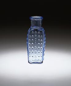 Coffin-shaped poison bottle, 19th century