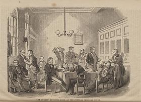 The jurors' deliberations room, 1856