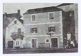 The house where Vucetich was born, 1889
