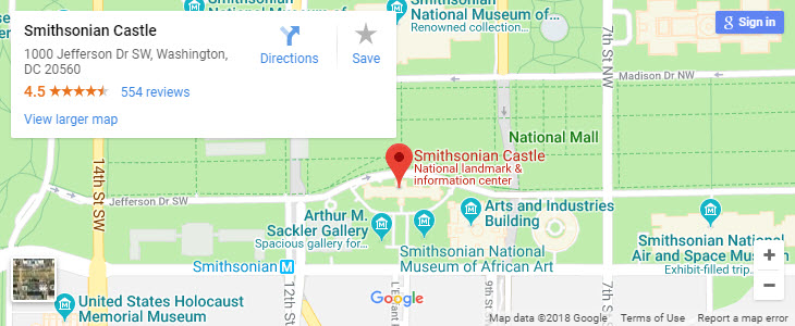 Directions to the Smithsonian Institution
