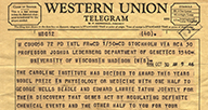 Western Union Telegram.