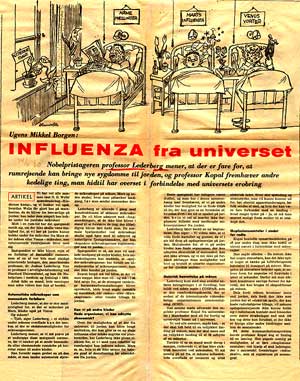 Influenza fra universet