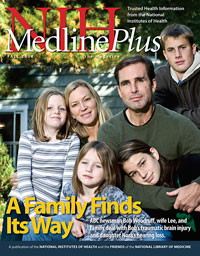 Cover of the Fall 2008 MedlinePlus Magazine