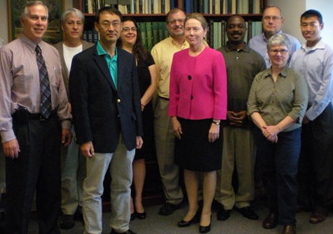 Photo of the MeSH Staff taken September 2012.