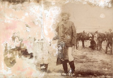 Geronimo at Fort Sill after capture