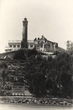 Alcatraz under Native occupation