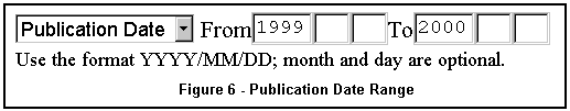 Publication Date Range