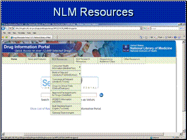 NLM Resources