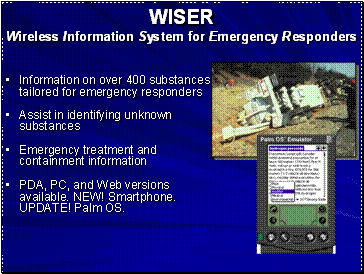 Wireless Information System for Emergency Responders