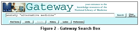 Gateway Search Box