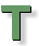 Drop cap graphic representing the letter T