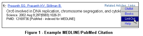 Example MEDLINE/PubMed Citation