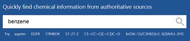 Start a search in the PubChem search by entering a chemical name, molecular formula, CAS RN,SMILES, or InChI identifier.