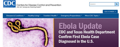 CDC home page