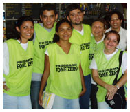 Members of a Zero Hunger health team