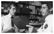 Dr. Cliff Lane and Dr. Anthony Fauci discuss AIDS research