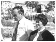 Sidney and Emily Kark with two colleagues