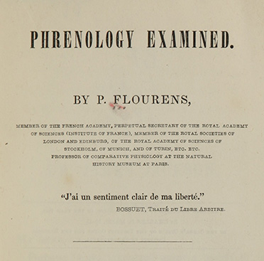 The title page of a book