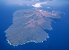 An aerial view of the island of Hawai‘i