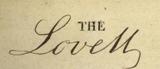Excerpt from title page of The National Calendar for 1828 showing the handwritten word 'Lovell.'