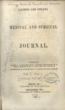 Title page with printed text in black, as follows: Illinois and Indiana Medical and Surgical Journal. Edited by James V. Z. Blaney, M.D., Daniel Brainerd, M.D., Wm. B. Herrick, M.D., and John Evans, M.D. Professors in Rush Medical College, Chicago, Illinois. Chicago, Ill.: Published by William Ellis. Indianapolis, Ind.: Published by John D. Defrees. 1848.