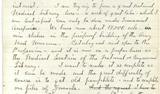 Draft of letter Billings wrote to A. W. Woodhull on May 13, 1872