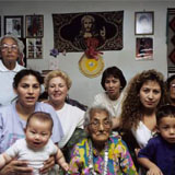 Lori Arviso Alvord (rear, center) with five generations of her family 
