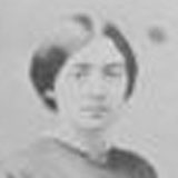 Mary Putnam as a medical student, early 1860s