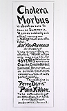 Cholera morbus [advertisement for Perry Dair's Pain killer]