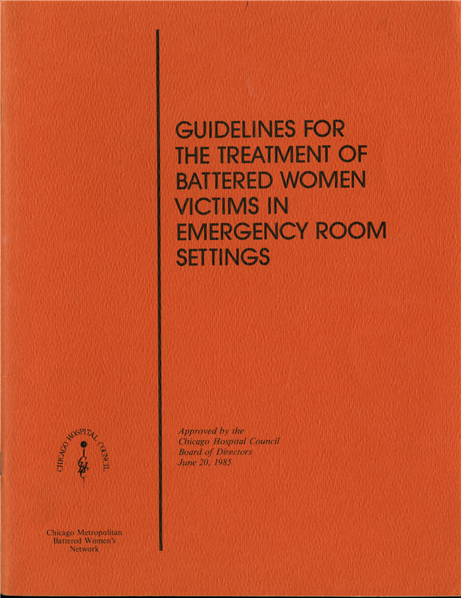 Cover page of a booklet.