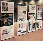 Rewriting the Book of Nature: Charles Darwin and the Rise of Evolutionary Theory - installed exhibit
