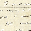 Handwritten letter from Darwin to an unknown recipient, March 30 of an unknown year, about renewing a subscription.