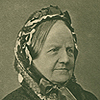 Portrait of Emma Darwin (1808–1896), in middle age.