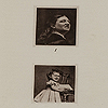 Image of woman sneering by baring her right canine tooth, from Darwin’s The expression of the emotions. Image of little girl crying, from Darwin’s The expression of the emotions.