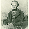 Drawing of Charles Darwin as a young man, 1839.