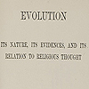 Title page from Le Conte’s Evolution.