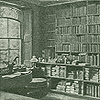 Image of Charles Darwin’s library at Down House.