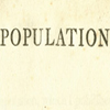 Title page from Malthus' An essay on the principle of population.