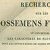 Title page of Cuvier’s Recherches sur les ossemens fossiles.