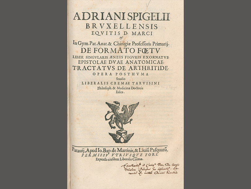 Title page of a book