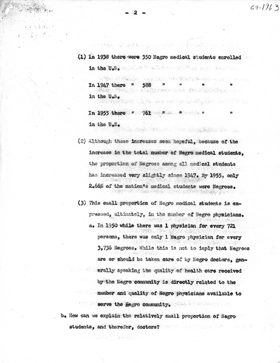 Page with typewritten text.