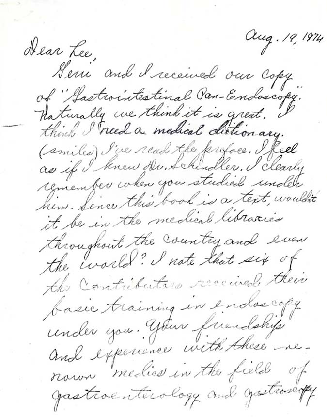 Page with handwritten text.