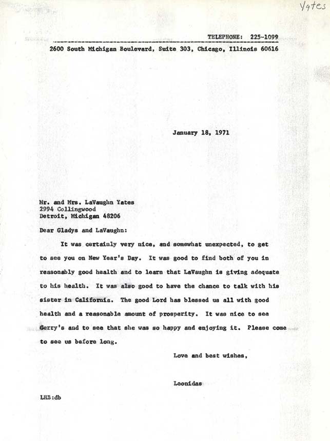 Page with typewritten text.